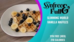 Slimming World Vanilla Waffles