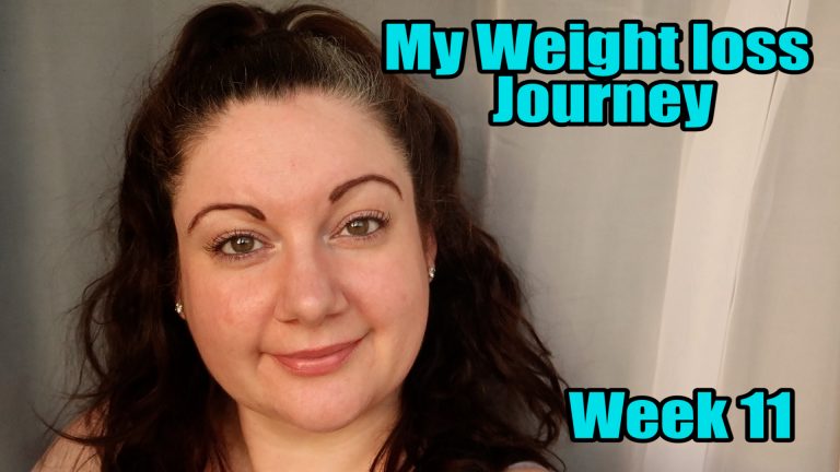 My Weight Loss Journey - Week 11 2021