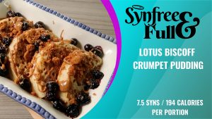 Lotus Biscoff Crumpet Pudding